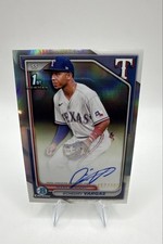 2024 Bowman Chrome - Prospect Autographs Echedry Vargas #CPA-EV Refractor...