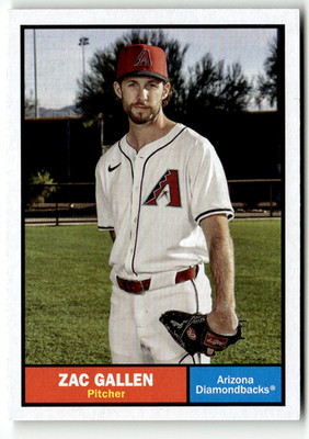 2024 Topps Archives MLB No. 19 Zac Gallen