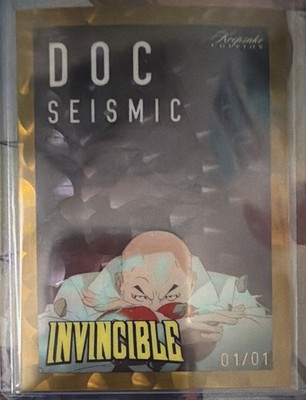 Invincible Doc Seismic Keepsake Edition 1/1 Gold Villan