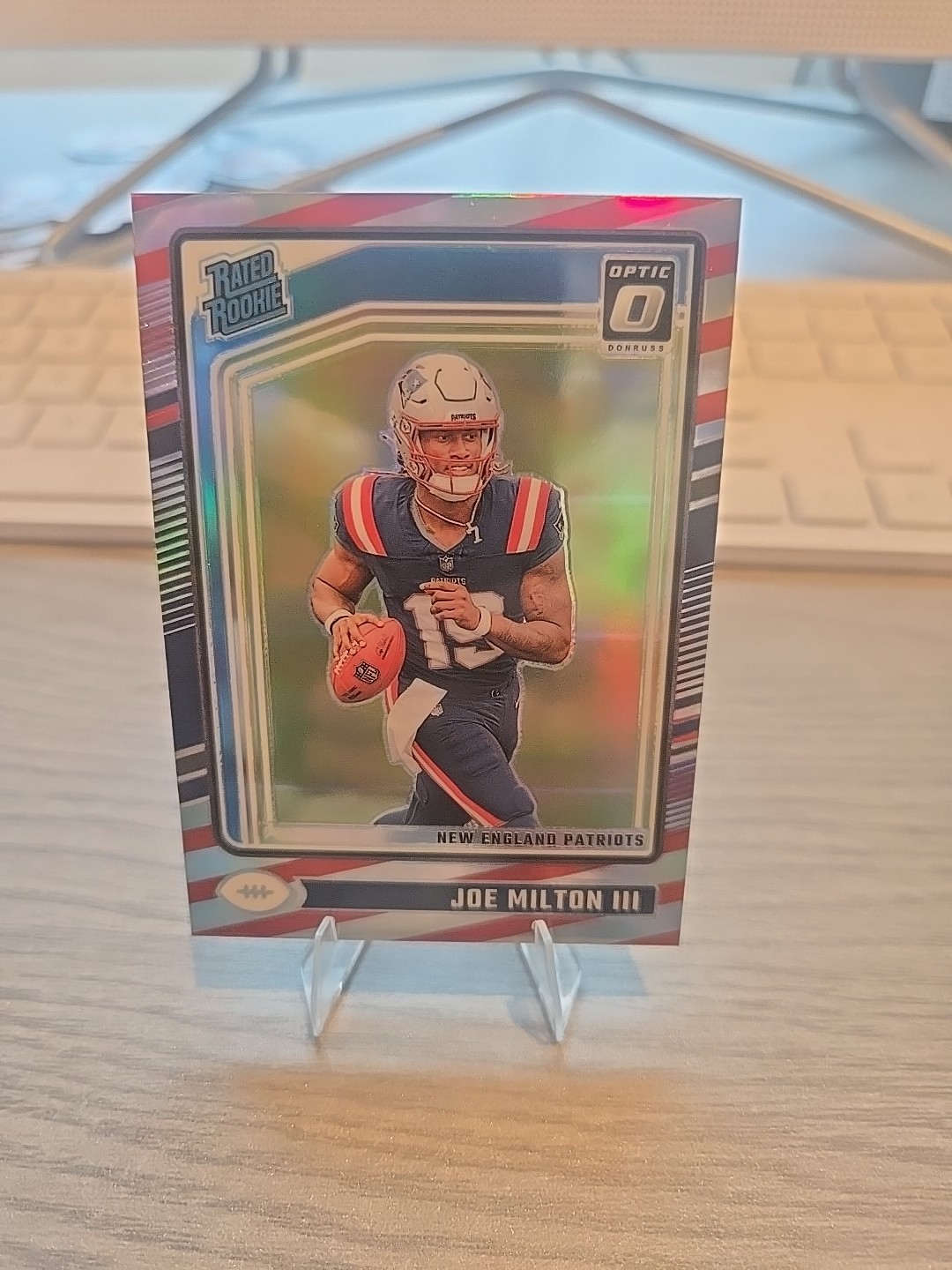 2024 Donruss Optic Football #255 Joe Milton Freedom Prizm Rookie Rc SSP Cowboys