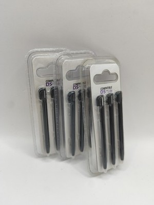9x Eingabestifte Schwarz Stylus für Nintendo DS Lite DSi Spielekonsole -NEU