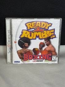 Ready 2 Rumble Boxing Sega Dreamcast CIB Complete Tested Working w/ Manual
