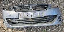 PEUGEOT 308 mk2 GT LINE BUMPER FRONT SILVER GREY KCAC