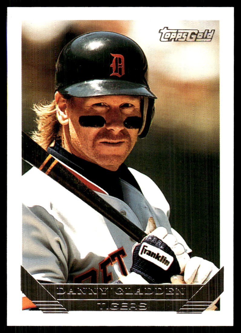 Danny Gladden 1993 Topps #626 Tigers FREE SHIPPING StackedPacks