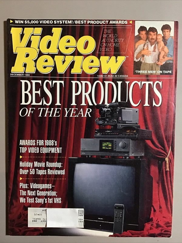 Video Review Magazine December 1988