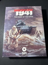 Vintage SPI TSI 1987 MOSCOW 1941 Game (Unpunched/Complete) B0568