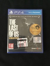 THE LAST OF US Remastered PS4 Sony PlayStation 4 - PRIMA STAMPA nuovo sigillato