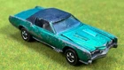 Vintage 1967 Hot Wheels Diecast 1/64 Redline Green Custom Eldorado