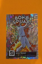 2022 Panini Donruss - Bomb Squad Mike Trout #BS-8 Vector