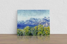 Claude Monet "View of Ventimiglia" Canvas Print Wall Art Home Decor