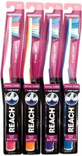 Total Care Floss Clean Toothbrush Soft Full 1 Each Colors May Vary Pack of 4