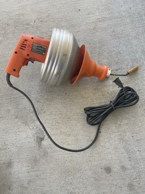 General Wire SV-F Super-Vee Drain/Sewer Cleaning Machine W/ 25' x 1/4'' Cable