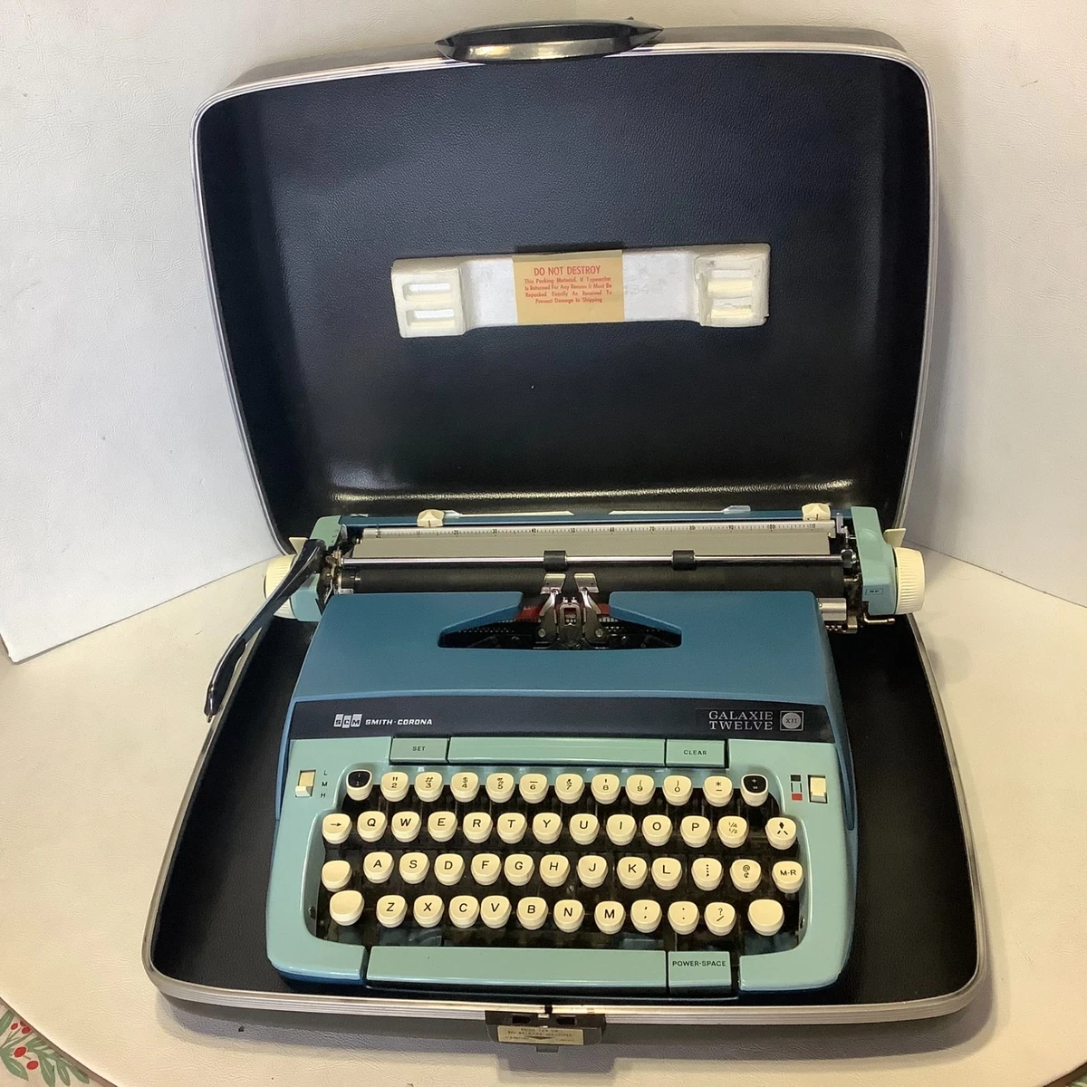 Cinta De Máquina De Escribir Smith Corona Galaxie 12 - Negro/rojo, Repuesto Original