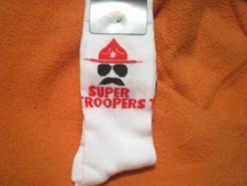 NWT Mens Super Troopers (Movie) Meow Novelty/Dress Socks--Shoe Size 6 1/2-12