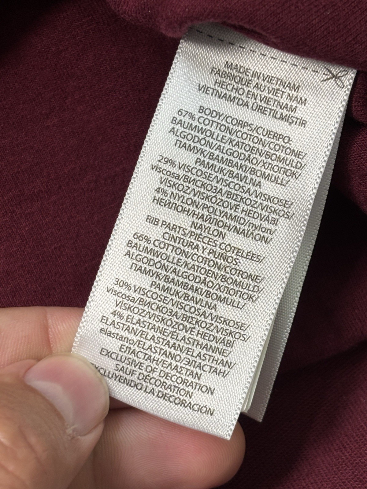 Polo Ralph Lauren Performance Men’s XXL Burgundy Quarter Zip Pullover Sweatshirt thumbnail 6