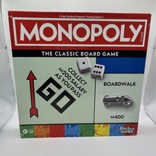 Monopoly Classic Board Game Hasbro Parker Brothers New
