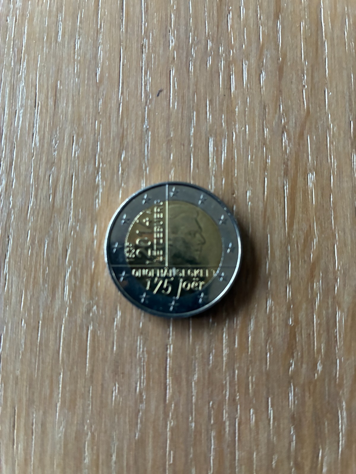 2 EURO LUXEMBOURG 2014 INDEPENDANCE COMMEMORATIVE NEUVE