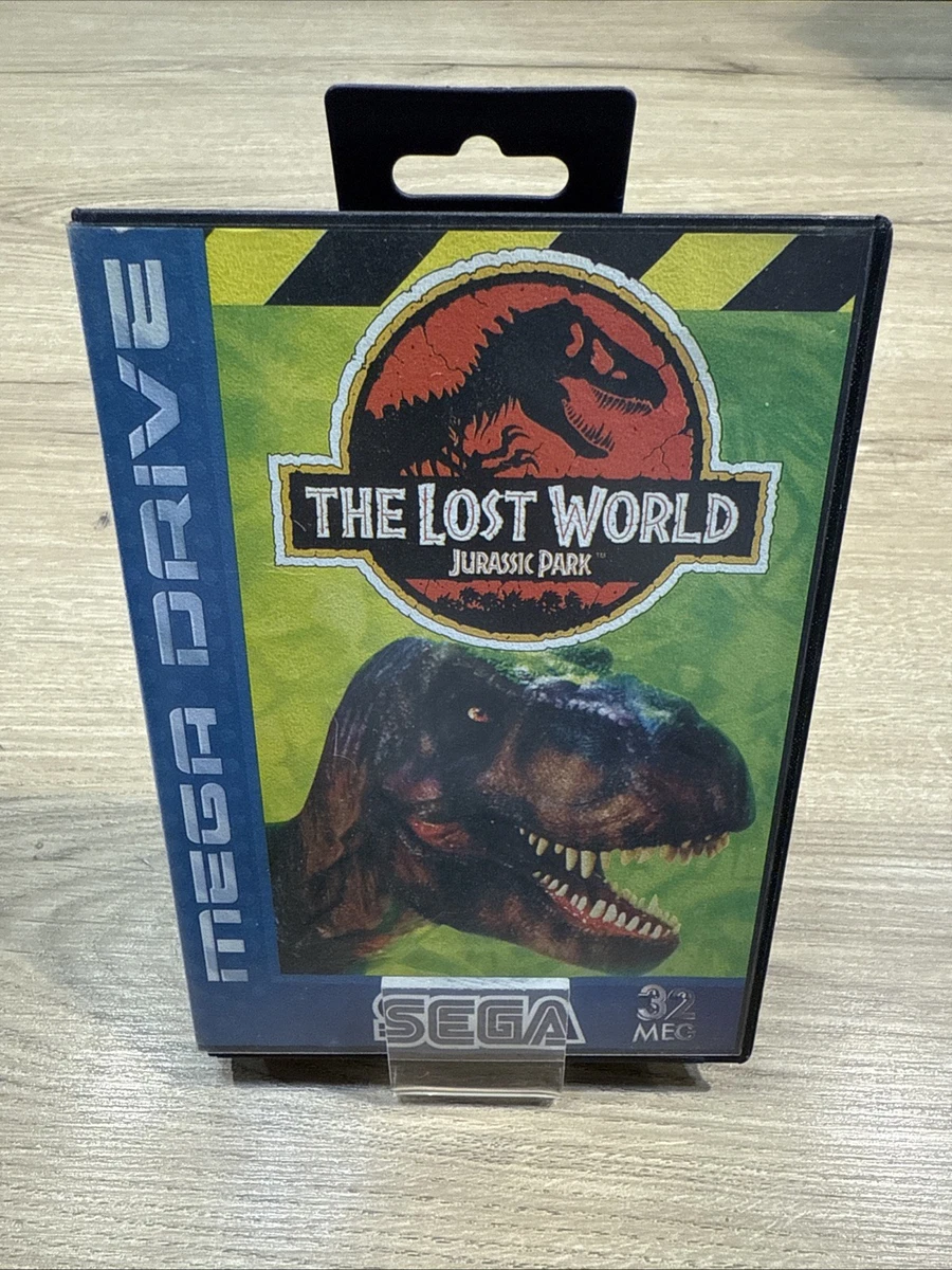Jeu Jurassic Park Complet Sur Sega Megadrive - Version PAL FR, En Très Bon état, Collector