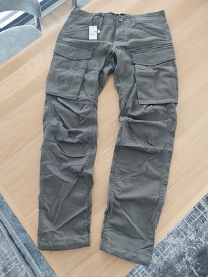 G-Star Herren Hose ROVIC Zip 3D REGULAR TAPERED Gr. 31/32 grau neu mit Eticket