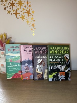 Jacqueline Winspear Crime Bundle: Incomplete Revenge, Lesson in Secrets, Among