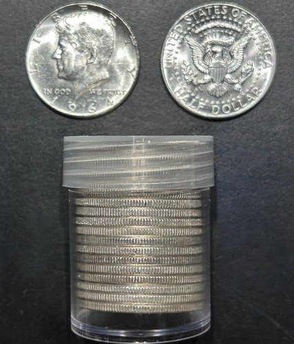 90% Silber 1964 - P/D Kennedy Half Dollar 20 Münzen Rolle helles Lot! Je 10 P/D!