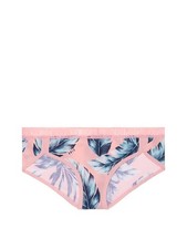 Victoria's Secret PINK Mesh Trim Hipster Panty Floral Peach