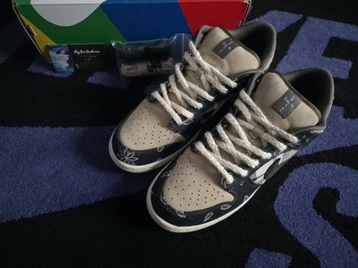 Size 11.5 - Travis Scott Nike Dunk Low SB - Gently Used - OG All - CT5053-001
