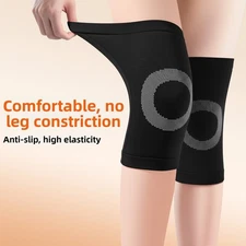 Thermal Thick Fleece Knee Pads for Unisex Joint Protection in For Winter