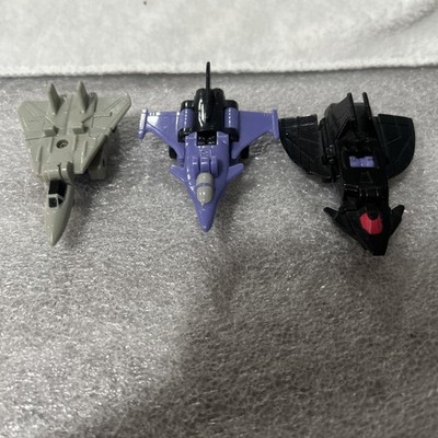 TRANSFORMERS G1 (Vintage 1989) AIR STRIKE PATROL Micromasters lot of 3