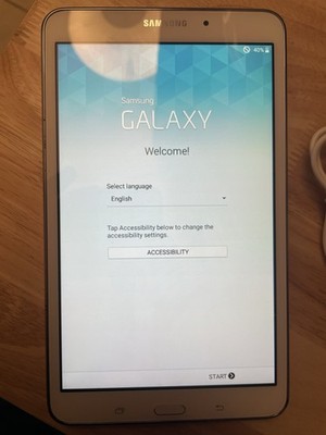 Samsung Galaxy Tab 4 8in Tablet White AT&T Wi-Fi Touchscreen Android