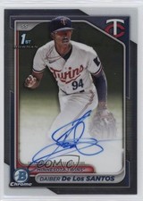 2024 Bowman Chrome Prospect Auto Daiber De Los Santos #CPA-DD Auto 6q5