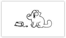 SIMON'S CAT - MAGNETTE 8 (50 % des bénéfices reversés à la SPA par le vendeur)