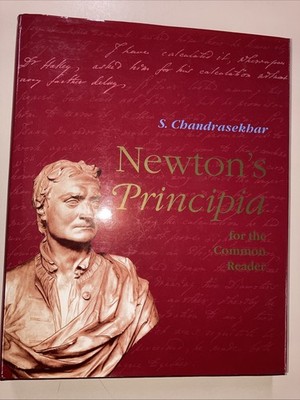 Newton's Principia for the Common Reader HC DJ Chandrasekhar 1995 Clarendon VG