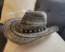 Harley Davidson Cowboy Western Hat for men or women Made In USA. size M