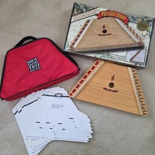 Melody Harp by Trophy Music Co. with 60 Song Sheets  Carrying Case