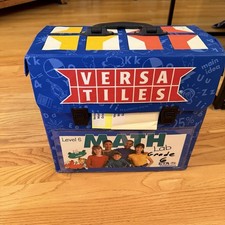 ETA Versa Tiles Kit Box Level 6 Math-Guide, 4 Books Each Topic 4 Tile Sets