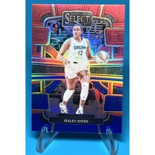 2024 Panini Select WNBA - Concourse Haley Jones #55 Red & Blue Prizm /399 Nm-Mt