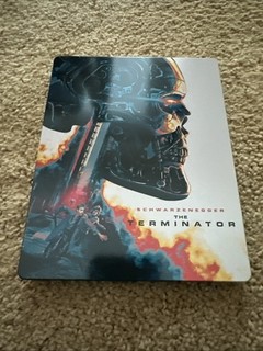 Terminator 1 Steelbook (4K UHD Blu ray) As New Perfect Disc