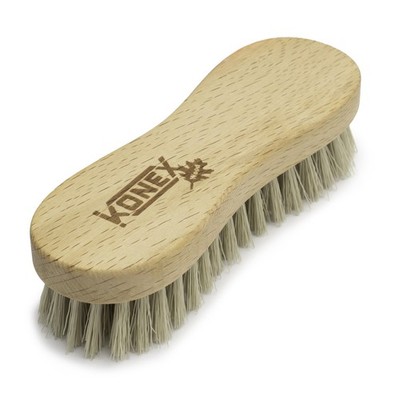 Medium-Stiffness Nylon Fiber Scrub Brush - Heavy Duty Cleaning Brush, Wooden ...