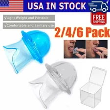 Anti Snoring Tongue Device Silicone Sleep Apnea Aid Stop Snore Sleeve AoneTSD 2X