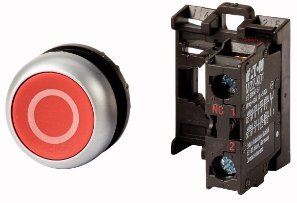 M22-D-R-X0/K01 SELF PUSH BUTTON FLAT 1R 22MM 216510