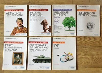 My Revision Notes  GCSE (9-1) History, RE, IT, PE  7 Book Bundle