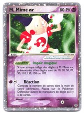 Carte Pokémon M. Mime ex 110/112 EX Rouge Feu & Vert Feuille VF FR