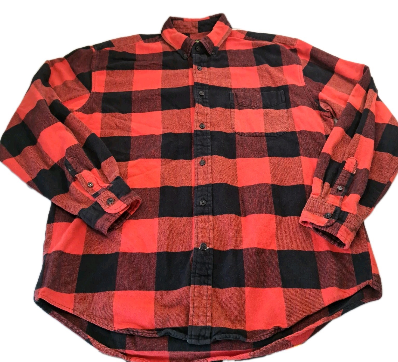 John Bartlett Consensus Buffalo Plaid Flannel Shi… - image 2