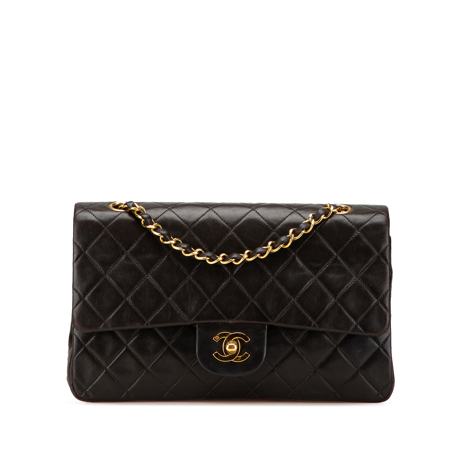 Chanel Medium Lambskin Classic Double Flap Bag