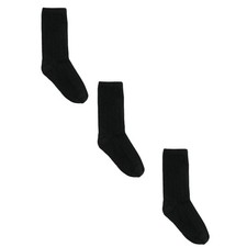 Jefferies Socks Kids' Cotton Ribbed Uniform School Crew Socks Pack of 3 