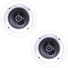 Klipsch R-1650-C In-Ceiling Speaker - White (2-Pack)