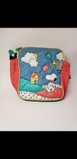 Vintage Snoopy Carrying Bag Diaper Bag Some Aging Ware And Discoloration 