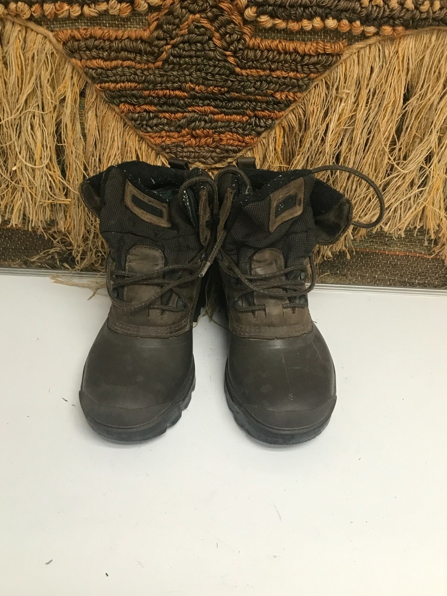 Sorel waterproof rain/snow boots. Black w/ brown details. Size mens 10 brand new Amazon.com | SOREL Men main image 3