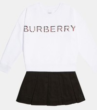 NWT Burberry Girl Stunning Logo Sweatshirt Sweater 10 Yr Current Season 375